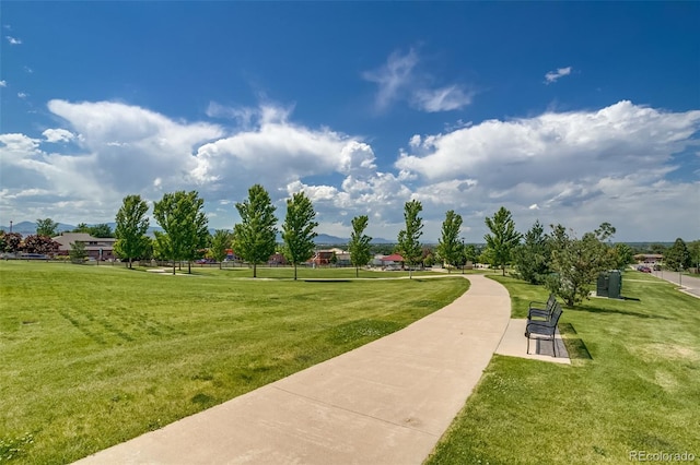 9650 W 35th Ave, Wheat Ridge, CO 80033 - view of community featuring a yard