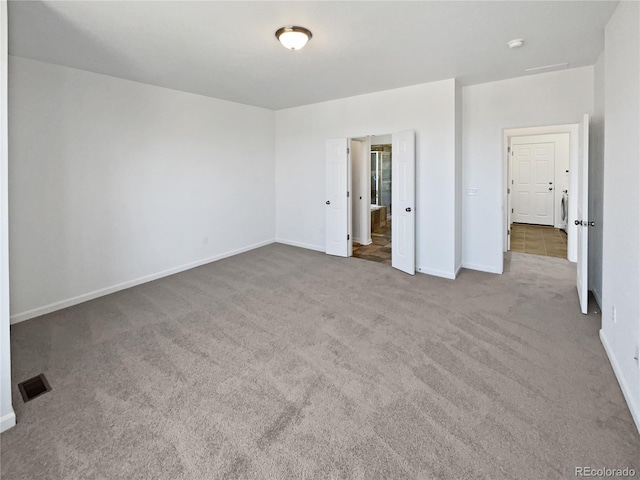 23559 Branston Ln, Parker, CO 80138 - unfurnished bedroom with baseboards, carpet flooring, and visible vents