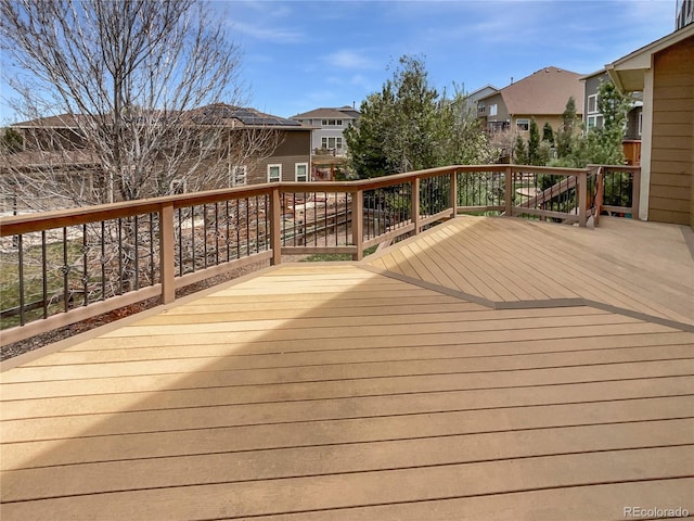 23559 Branston Ln, Parker, CO 80138 - deck featuring a residential view