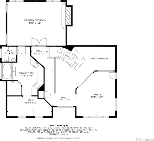 3035 Blodgett Dr, Colorado Springs, CO 80919 - floor plan