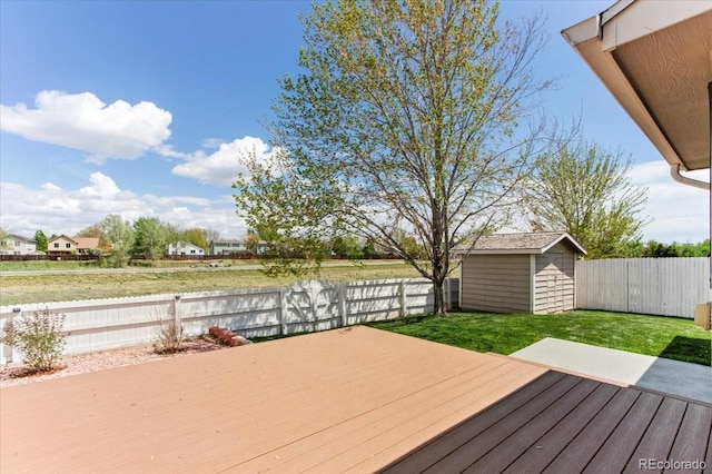 13244 Quivas St, Denver, CO 80234 - view of wooden deck