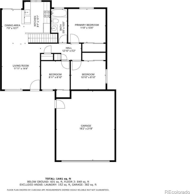 13244 Quivas St, Denver, CO 80234 - floor plan / room layout