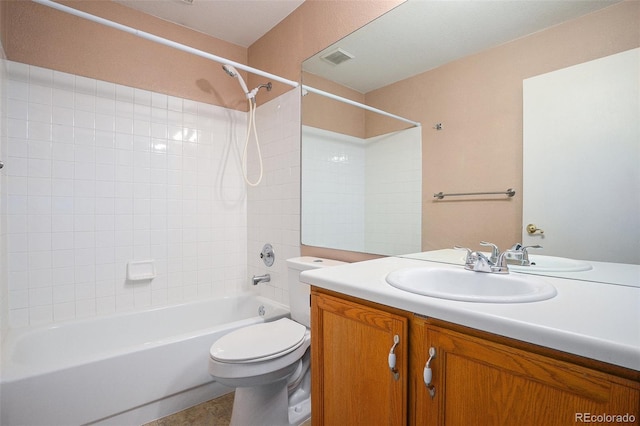 2786 S Cathay Way, Aurora, CO 80013 - bathroom featuring vanity and shower / tub combination