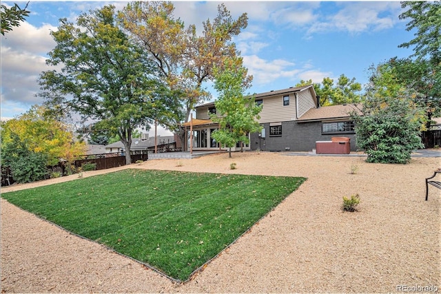 5720 E Caley Ave, Centennial, CO 80111 - back of property featuring a patio and brick siding