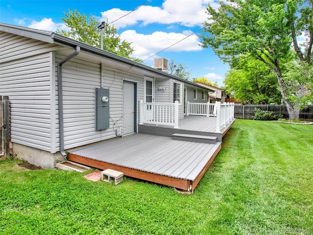 6943 Ingalls St, Arvada, CO 80003 - back of house featuring a wooden deck