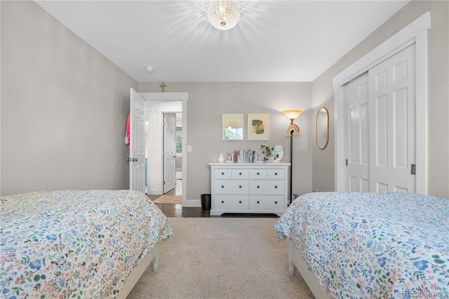 21 Fairway Ln, Littleton, CO 80123 - carpeted bedroom with a closet