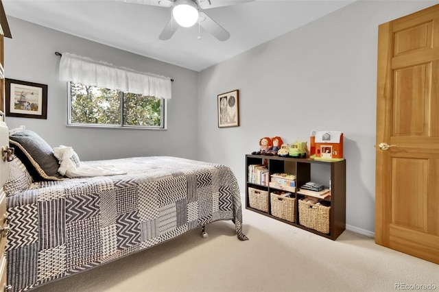 11496 E Wesley Ave, Aurora, CO 80014 - carpeted bedroom featuring ceiling fan