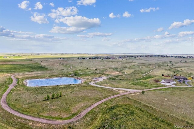 527 Antelope Dr E, Bennett, CO 80102 - aerial view of a large body of water
