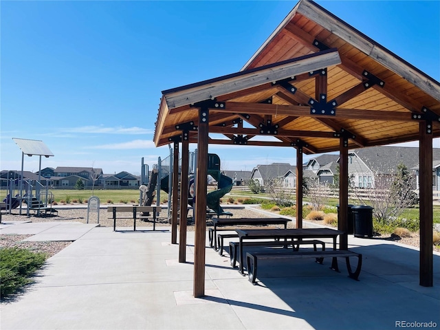 17786 Olive St, Broomfield, CO 80023 - surrounding community with a residential view and a gazebo