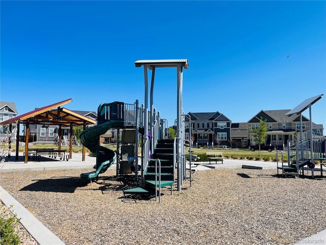 view of communal playground
