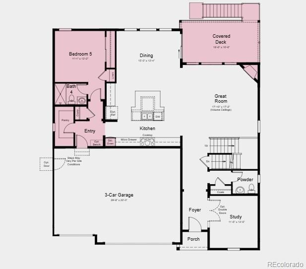 16565 Black Rose Cir, Parker, CO 80134 - home floor plan