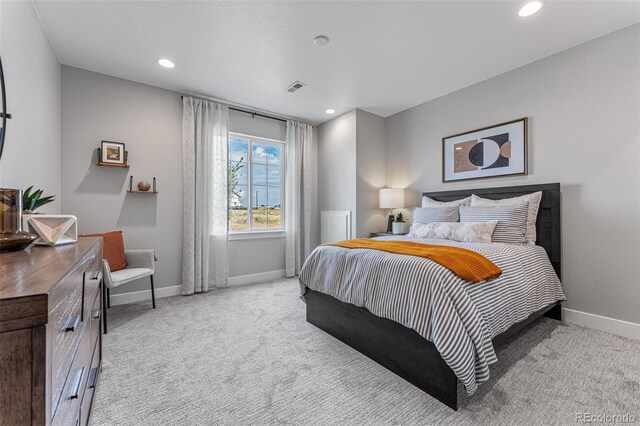 16565 Black Rose Cir, Parker, CO 80134 - carpeted bedroom with baseboards and recessed lighting