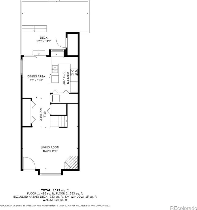 9672 W Chatfield Ave Unit C, Littleton, CO 80128 - view of home floor plan