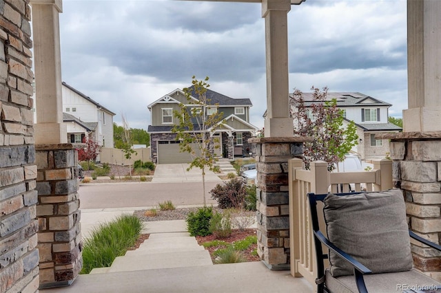4444 N Picadilly Ct, Aurora, CO 80019 - view of yard with an attached garage