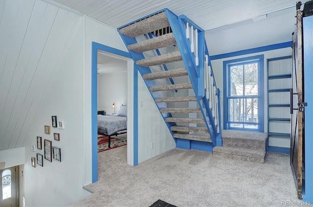 129 Lang St, Twin Lakes, CO 81251 - carpeted foyer entrance with stairway