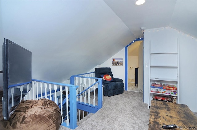 129 Lang St, Twin Lakes, CO 81251 - carpeted bedroom with lofted ceiling