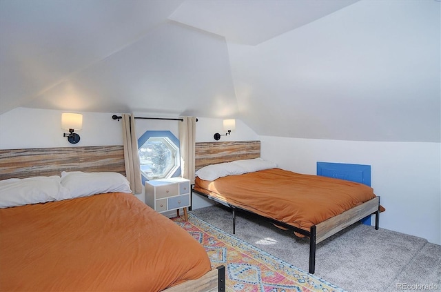 129 Lang St, Twin Lakes, CO 81251 - bedroom featuring lofted ceiling and carpet flooring