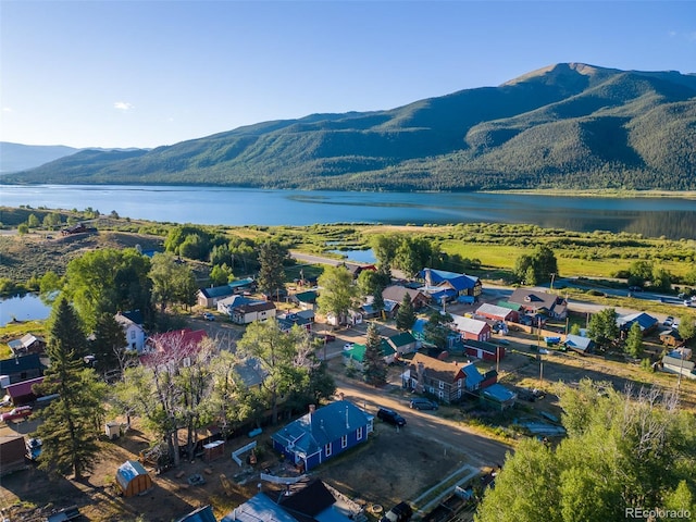 129 Lang St, Twin Lakes, CO 81251 - drone / aerial view of a water and mountain view