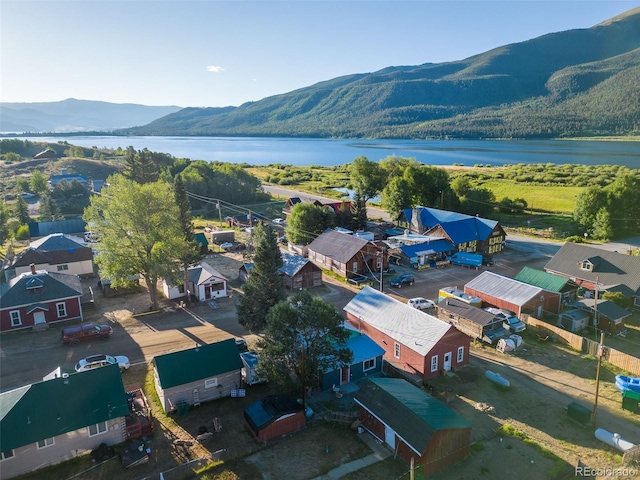129 Lang St, Twin Lakes, CO 81251 - drone / aerial view of a water and mountain view