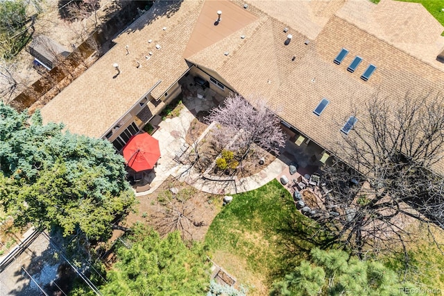 aerial view