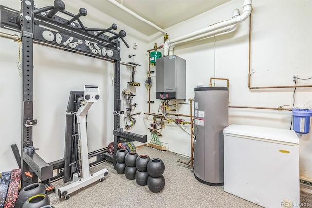 103 Trout Run Dr, Carbondale, CO 81623 - utilities with water heater and tankless water heater