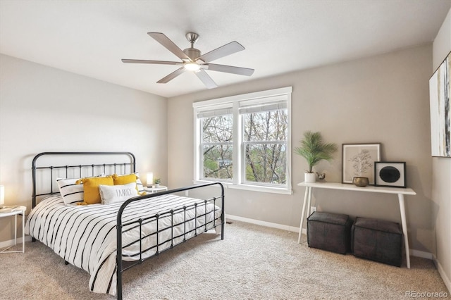 1095 W 69th Ave, Denver, CO 80221 - carpeted bedroom featuring baseboards and a ceiling fan