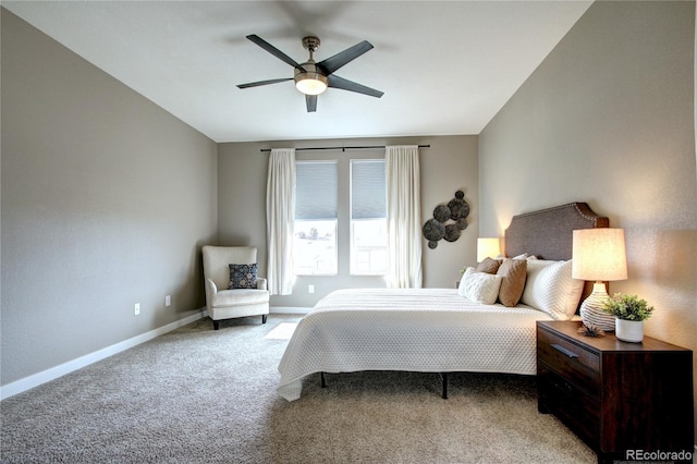 4090 Forever Cir, Castle Rock, CO 80109 - bedroom featuring carpet flooring, baseboards, and a ceiling fan