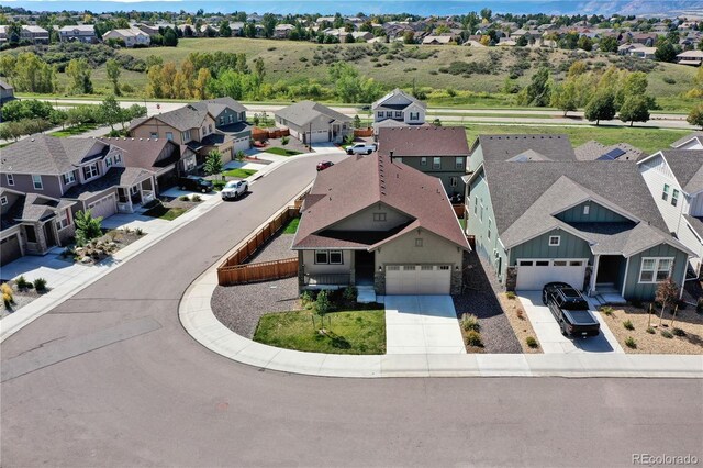 4090 Forever Cir, Castle Rock, CO 80109 - aerial perspective of suburban area