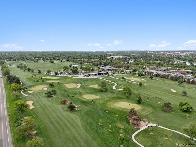 2945 E 26th Avenue Parkway, Denver, CO 80205 - aerial view of property and surrounding area with a local golf course