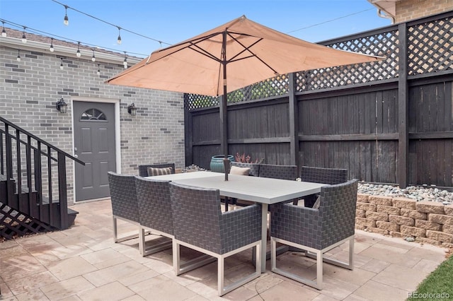 2945 E 26th Avenue Parkway, Denver, CO 80205 - view of patio / terrace featuring outdoor dining area