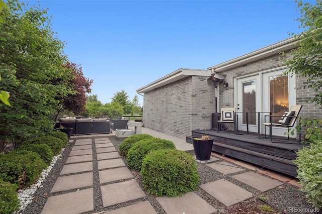2945 E 26th Avenue Parkway, Denver, CO 80205 - view of yard with an outdoor hangout area, a deck, and a patio area