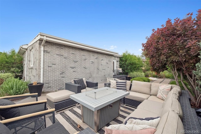 2945 E 26th Avenue Parkway, Denver, CO 80205 - view of patio featuring outdoor lounge area