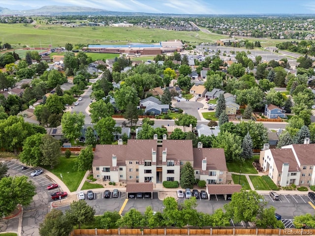7379 S Gore Range Rd Unit 304, Littleton, CO 80127 - aerial perspective of suburban area with mountains