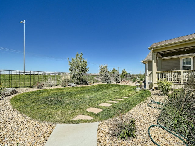 15347 Quince Cir, Thornton, CO 80602 - view of yard with a wooden deck