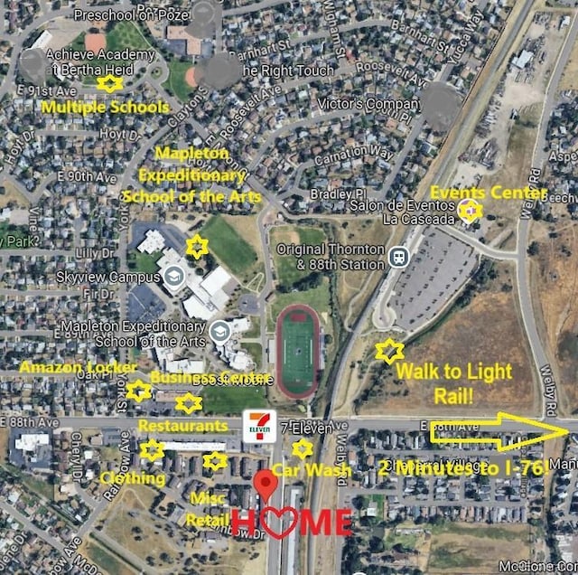 2644 Devonshire Ct, Denver, CO 80229 - map / location