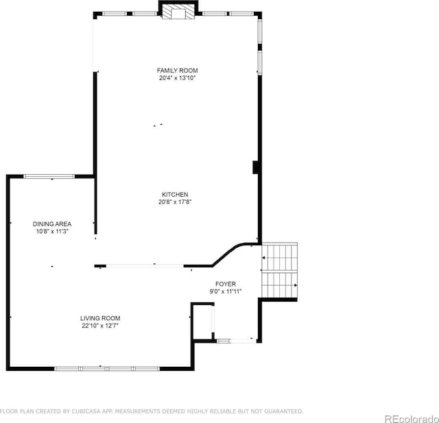 3608 S Newport Way, Denver, CO 80237 - view of property floor plan