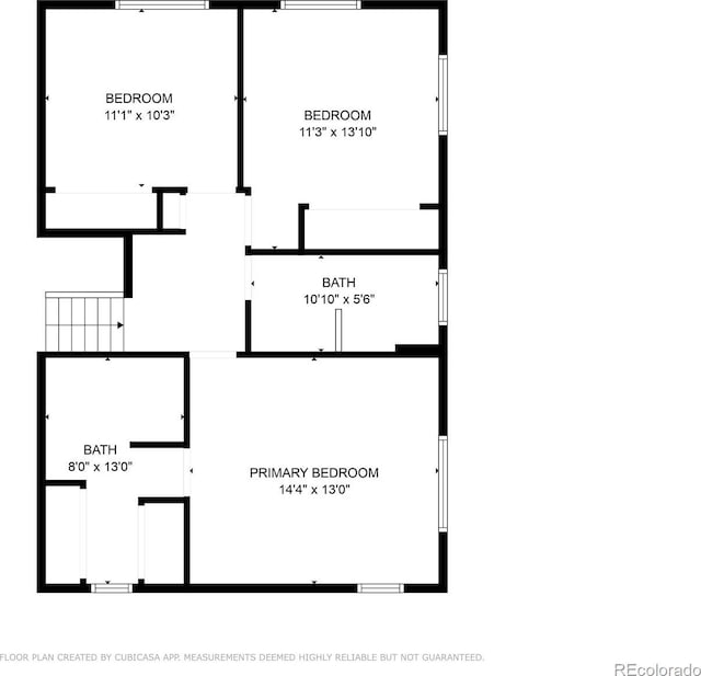 3608 S Newport Way, Denver, CO 80237 - view of home floor plan
