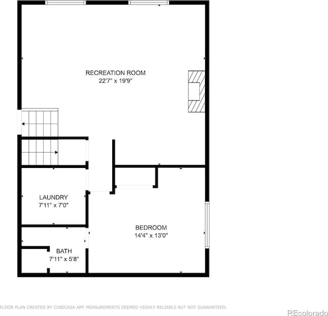 3608 S Newport Way, Denver, CO 80237 - view of home floor plan