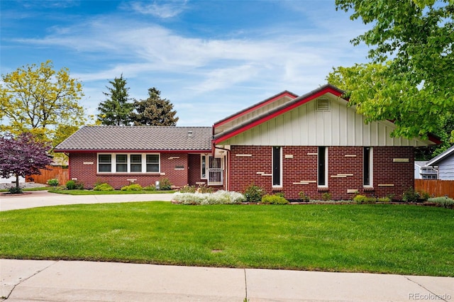3608 S Newport Way, Denver, CO 80237 - ranch-style home with brick siding and board and batten siding