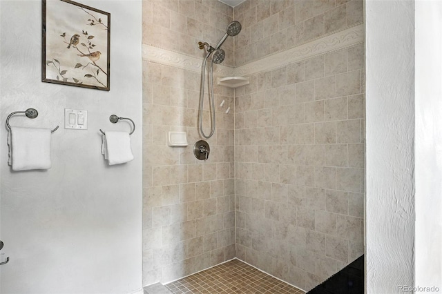 3608 S Newport Way, Denver, CO 80237 - bathroom featuring tiled shower