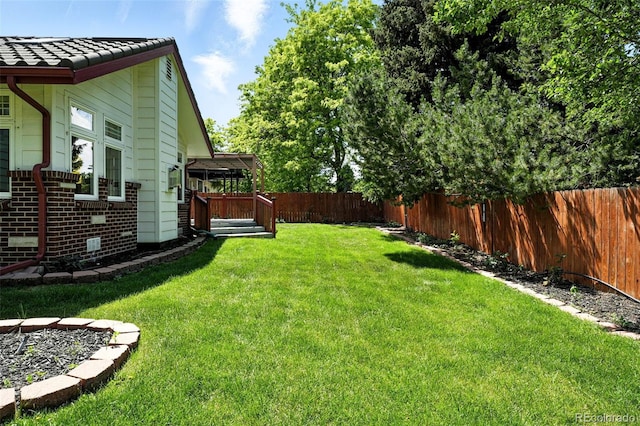 3608 S Newport Way, Denver, CO 80237 - view of fenced backyard