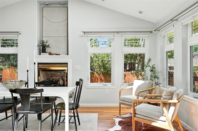 3608 S Newport Way, Denver, CO 80237 - sunroom with vaulted ceiling