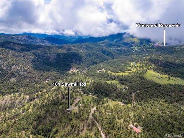 181 Sawmill Rd, Loveland, CO 80537 - mountain view with a forest