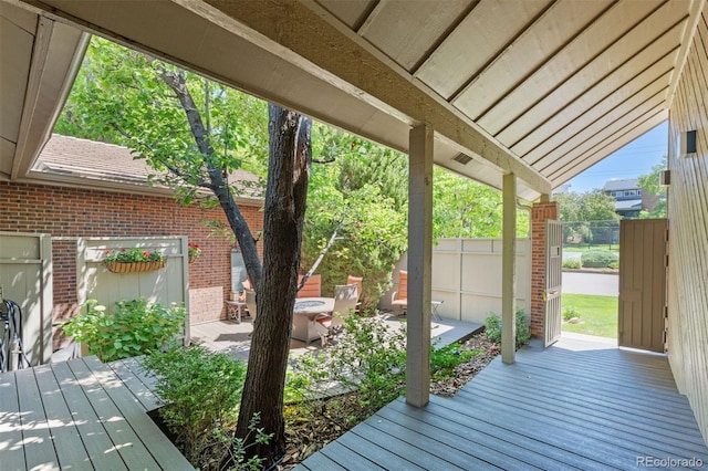 2601 S Quebec St Unit 11, Denver, CO 80231 - view of deck