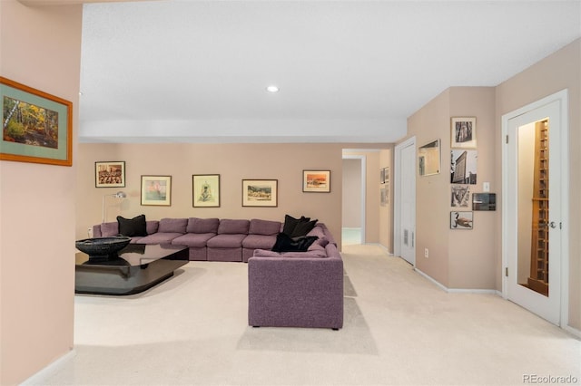2601 S Quebec St Unit 11, Denver, CO 80231 - living room with carpet floors and recessed lighting