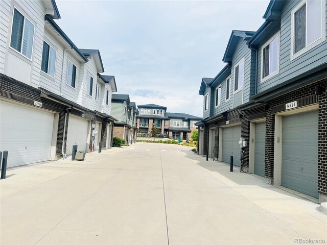14673 E Belleview Dr, Aurora, CO 80015 - view of concrete road with a residential view