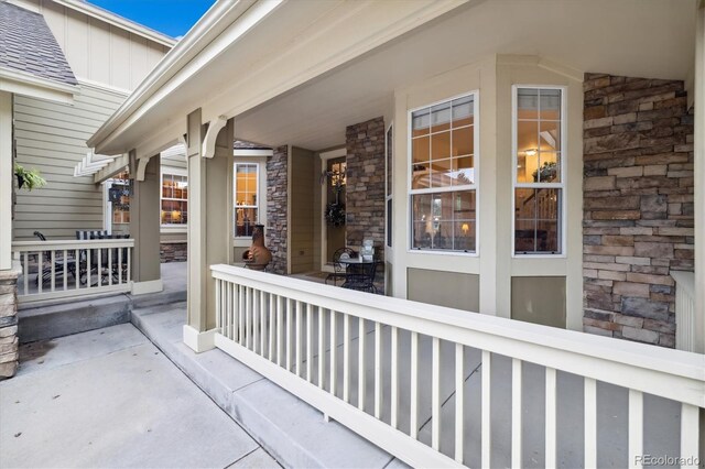 24422 E Frost Dr, Aurora, CO 80016 - view of porch