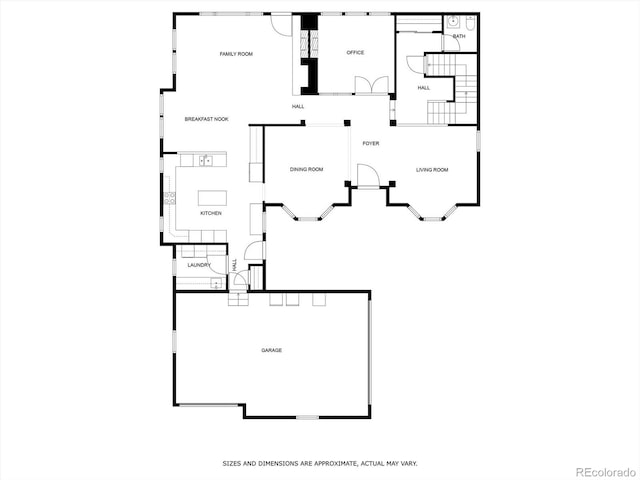 24422 E Frost Dr, Aurora, CO 80016 - view of home floor plan
