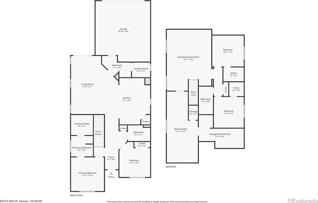 8272 E 55th Pl, Denver, CO 80238 - view of room layout
