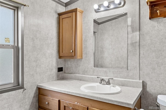 715 E Chester St, Lafayette, CO 80026 - bathroom with vanity and healthy amount of natural light